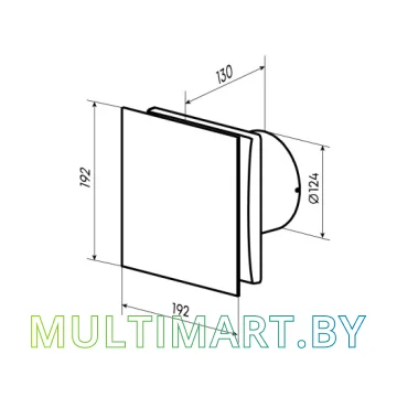 Осевой вентилятор Zernberg Agat 125 картинка 5